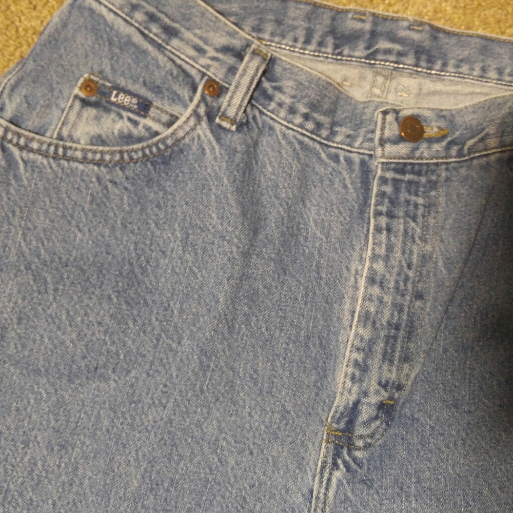 Vintage 90s Mom Jeans Medium Stonewash 30x30 - Picture 8 of 10